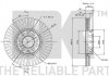 Диск тормозной NK 204743 (фото 3)