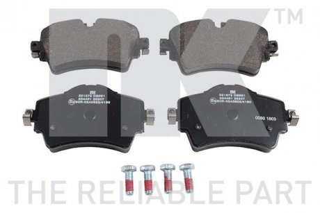 Колодки тормозные дисковые передние BMW 2 ACTIVE TOURER 218D 218I 2014- NK 221572