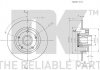 Диск гальмівний задній (з підшипником) Renault Megane III 1.5dCi/1.9dCi 10- NK 313993 (фото 3)