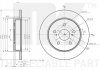 Диск гальмівний (задній) Toyota Camry 2.0-3.5 16V 17-/Lexus ES 2.5 18- (281x12) 3145181