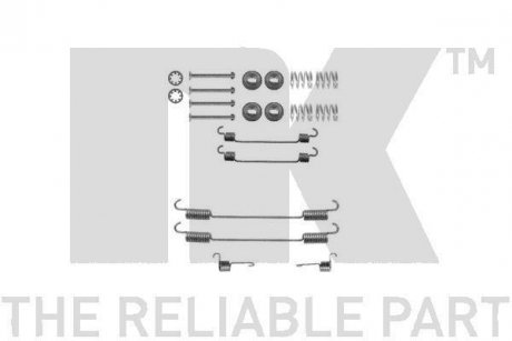 Монтажний набір гальмівних колодок NK 7923740 (фото 1)