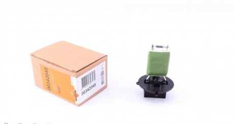 Фото 1 - перемикач вентилятора салону (резистор) NRF 342049 Перемикач вентилятора салону (резистор) NRF 342049 (фото 1)