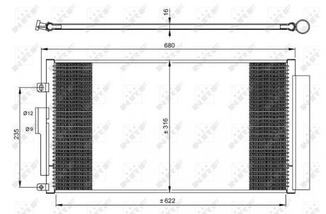 Конденсатор NRF 350071 (фото 1)