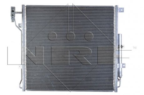 Радіатор кондиціонера LANDROVER RANGE ROVER SPORT 09- NRF 350220 (фото 1)