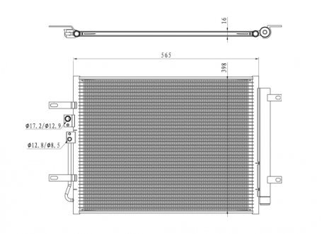 Автозапчасть NRF 350471