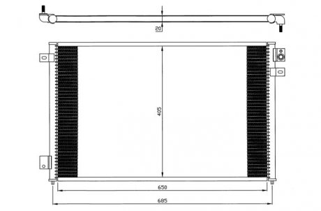 Конденсатор, кондиционер NRF 35567