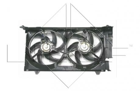 Вентилятор, охолодження двигуна NRF 47075 (фото 1)