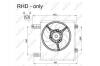 WENTYLATOR SMART CHLODNICY FORTWO/CITY-COUPE 0,6/0,7B 0,8CDI NRF 47447 (фото 2)
