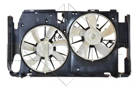 Вентилятор радіатора (з корпусом) TOYOTA RAV 4 III 2.0 02.06-06.13 NRF 47583