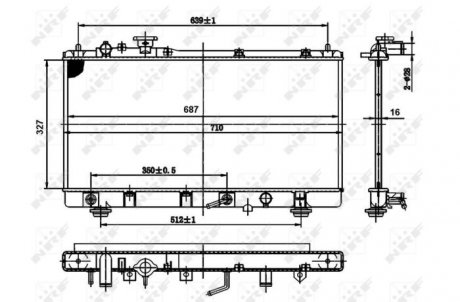 Теплообмінник NRF 50142