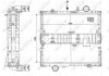Радіатор, охолодження двигуна NRF 503340 (фото 1)