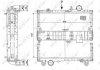Радіатор, охолодження двигуна NRF 503341 (фото 1)