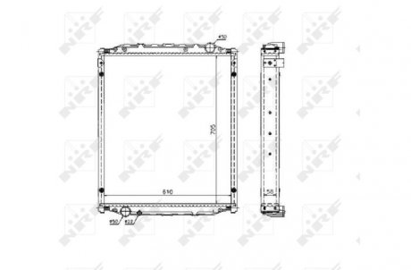 Радіатор NRF 51604
