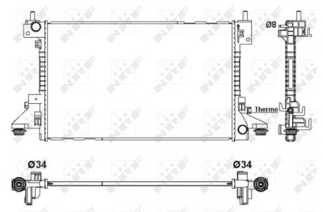 Радіатор NRF 53160