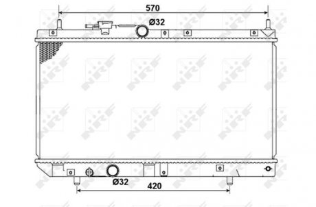 Радіатор NRF 53277