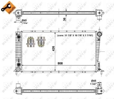 Автозапчастина NRF 56035 (фото 1)