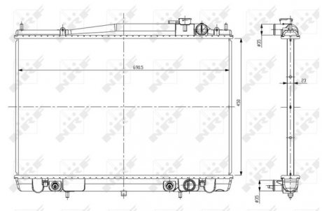 Теплообменник NRF 56084