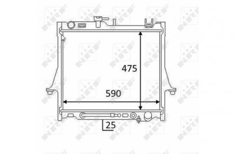 Теплообменник NRF 58480 (фото 1)