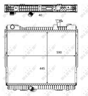 Теплообменник NRF 58484