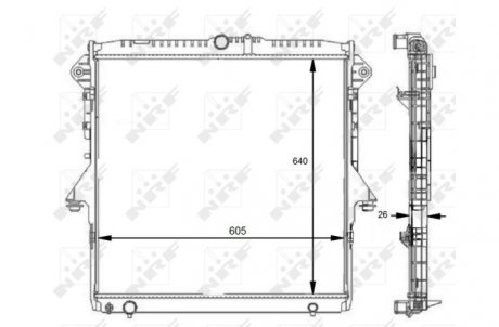 Теплообменник NRF 59074