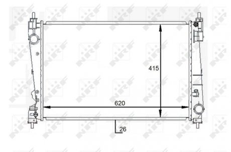 Теплообменник NRF 59084