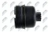 КРИШКА КОРПУСУ МАСЛЯНОГО ФІЛЬТРУ | CITROEN C2 2003-,C3 2002-,C4 2004-,C5 I 2001-,C5 II 2004-,C5 III 2009-,JUMPER 2.2HDI 2006-,PEUGEOT BOXER 2.2HDI 2006-,FIAT DUCATO 2.2D 2006 - NTY CCLCT005A (фото 3)