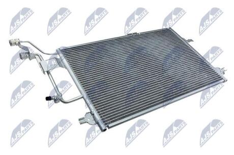 РАДІАТОР КОНДИЦІОНЕРУ | A 6 / S 6 (C5) (01-) 2.5 TDI, A 6 / S 6 (C5) (97-) 2.5 TDI, A 6 ALLROAD (C5) (00-) 2.5 TDI (W/O DRYER, BLACK) NTY CCSAU006 (фото 1)