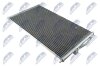 РАДІАТОР КОНДИЦІОНЕРУ | CR-V (RD) (95-) 2.0 I 16V, INTEGRA (DB, DC) (97-) 1.8 I 16V (W/O DRYER) NTY CCSHD003 (фото 2)