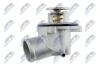 ТЕРМОСТАТ | MERCEDES 2T/3T 95-06, V 200/230 97-03, ML W163 230 98-05, C W202 180/200/220/230 93-00 NTY CTMME004 (фото 3)