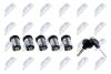 ВКЛАДЕНЬ ЗАМКА ДВЕРЕЙ | CITROEN JUMPY -2006,FIAT SCUDO -2006,PEUGEOT EXPERT -2006 /KOMPLET 5 SZT. WKЈADEK Z 2 KLUCZYKAMI/ NTY EZCCT000 (фото 2)