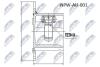 ШАРНІР РІВНИХ КУТОВИХ ШВИДКОСТЕЙ | VW SHARAN 03-, FORD GALAXY 03-, AUDI A4 8E5/B6 01-,8ED 04-, A6 4F5 05- NTY NPWAU001 (фото 4)