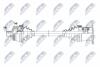 ПІВВІСЬ | AUDI A4 MTM 00-08, SEAT EXEO 08-13 NPWAU019