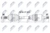 ПІВВІСЬ | CITROEN JUMPY 2.0HDI 06-, PEUGEOT EXPERT 2.0HDI 06-, FIAT SCUDO 2.0D 07- /ЛІВ/ NPWCT025