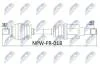 ПІВВІСЬ | FORD FOCUS II 1.6I/1.8I /ATM/, 2.0I /MTM/, 1.6TDCI/1.8TDCI /MTM/ 04-, VOLVO 1.8I, 2.0I /MTM/ C30 07-, S40 03- /ЛІВ/ NPWFR018