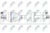 ПІВВІСЬ | FORD MONDEO IV, GALAXY, S-MAX 1.8TDCI/2.0TDCI 07-13, VOLVO V70 2.0D 136KM 07- /ЛІВ MTM/ NTY NPWFR050 (фото 1)