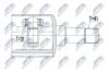 ШАРНІР РІВНИХ КУТОВИХ ШВИДКОСТЕЙ | FORD TRANSIT 06- /ЛІВ, SKRZYNIA 6MT/ NTY NPWFR061 (фото 4)