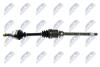 ПІВВІСЬ | FIAT 1.3JTD GRANDE PUNTO 199 05-, PUNTO EVO 08-, PUNTO 1.3JTD, 1.4 12-, IDEA 1.3JTD 06-11, LANCIA 1.3JTD YPSILON/MUSA 04-06 /ПРАВ, KOMPLETNA Z PRZEGUBEM WEWNКTRZNYM/ NPWFT020