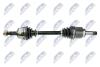 ПІВВІСЬ | FIAT 1.3JTD GRANDE PUNTO 199 05-, PUNTO EVO 08-, PUNTO 1.3JTD, 1.4 12-,  IDEA 1.3JTD 06-11, LANCIA 1.3JTD YPSILON/MUSA 04-06 /ЛІВ, KOMPLETNA Z PRZEGUBEM WEWNКTRZNYM/ NPWFT021