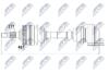ПІВВІСЬ | MERCEDES VITO 108D,110TD,113,114 96-03 , KLASA V V200,V230,V230TD 96-03 Л/П NPWME020