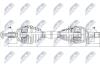 ПІВВІСЬ | MERCEDES 160CDI-220CDI A W176, B W246 11-, CLA C117/X117 13- /ЛІВ, MTM/ATM/ NPWME046