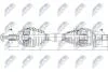 ПІВВІСЬ | MERCEDES 160CDI-220CDI A W176, B W246 11-, CLA C117/X117 13- /ЛІВ, MTM/ATM/ NPWME046