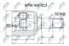 Шарнір рівних кутових швидкостей (ШРУС), внутрішній NTY NPWMZ013 (фото 1)
