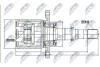 ШАРНІР РІВНИХ КУТОВИХ ШВИДКОСТЕЙ | NISSAN QASHQAI 4WD 1.6DCI 11-, 2.0DCI 07- , RENAULT KOLEOS 2.0DCI 4WD 08- /ПРАВ NPWNS046