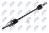 ПІВВІСЬ | NISSAN X-TRAIL T31 4WD 07-, QASHQAI I 4WD 07-14, RENAULT KOLEOS I 4WD 08- /ЗАД,Л/П/ NPWNS076