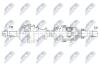 ПІВВІСЬ | CITROEN C5 III 1.6THP 09- /ЛІВ,AT6/ NTY NPWPE035 (фото 1)