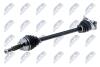 ПІВВІСЬ | RENAULT LAGUNA II 1.6,1.8,2.0 01- /GEAR BOX 5 SPEED ЛІВ/ NTY NPWRE003 (фото 1)