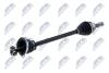 ПІВВІСЬ | RENAULT LAGUNA II 1.6,1.8,2.0 01- /GEAR BOX 5 SPEED ЛІВ/ NTY NPWRE003 (фото 2)