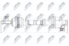 ПІВВІСЬ | RENAULT CLIO II 1.2,1.4,1.6,1.5DCI,1.9D 98-05, KANGOO 1.9D 97-, THALIA 1.4,1.6,1.9D 00- /ПРАВ/ NPWRE014