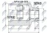 Шарнір рівних кутових швидкостей (ШРУС), внутрішній NPWSB003
