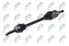 ПІВВІСЬ | TOYOTA AVENSIS T25 1.8 03-08, COROLLA VERSO 1.8 04-09, CELICA 1.8 99-05 /ЛІВ/ NPWTY060